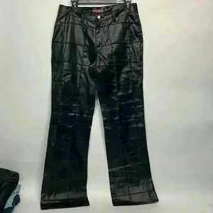 Y2K vintage bubblegum black pants size 11 12